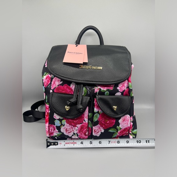 Juicy couture love club floral backpack purse main image 10